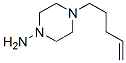 (9ci)-4-(4-戊烯基)-1-哌嗪胺結(jié)構(gòu)式_56964-26-2結(jié)構(gòu)式