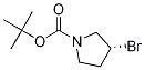 (R)-3-溴吡咯烷-1-羧酸叔丁酯結(jié)構(gòu)式_569660-97-5結(jié)構(gòu)式