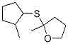 (9ci)-四氫-2-甲基-2-[(2-甲基環(huán)戊基)硫代]-呋喃結構式_57067-20-6結構式