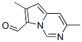 (9CI)-3,6-二甲基吡咯并[1,2-c]嘧啶-7-羧醛結(jié)構(gòu)式_57109-03-2結(jié)構(gòu)式