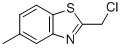 Benzothiazole, 2-(chloromethyl)-5-methyl-(7ci,8ci,9ci) Structure,5717-91-9Structure