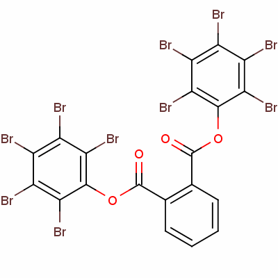 Bis(pentabromophenyl) terephthalateStructure,57212-63-2Structure Bis(pentabromophenyl) terephthalate Structure,57212-63-2Structure