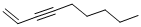 1-壬烯-3-炔結(jié)構(gòu)式_57223-18-4結(jié)構(gòu)式