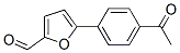 5-(4-Acetyl-phenyl)-furan-2-carbaldehydeStructure,57268-39-0Structure 5-(4-Acetyl-phenyl)-furan-2-carbaldehyde Structure,57268-39-0Structure