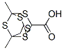 3,5,7-Trimethyl-2,4,6,8,9-pentathiaadamantane-1-carboxylic acidStructure,57274-34-7Structure 3,5,7-Trimethyl-2,4,6,8,9-pentathiaadamantane-1-carboxylic acid Structure,57274-34-7Structure