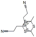 5,7-Dimethyl-2,4,6,8,9,10-hexathiaadamantane-1,3-dipropiononitrileStructure,57274-49-4Structure 5,7-Dimethyl-2,4,6,8,9,10-hexathiaadamantane-1,3-dipropiononitrile Structure,57274-49-4Structure