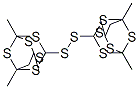 1,1’-Dithiobis(3,5,7-trimethyl-2,4,6,8,9-pentathiaadamantane)Structure,57274-53-0Structure 1,1’-Dithiobis(3,5,7-trimethyl-2,4,6,8,9-pentathiaadamantane) Structure,57274-53-0Structure