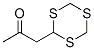 1-(1,3,5-Trithian-2-yl)-2-propanoneStructure,57274-65-4Structure 1-(1,3,5-Trithian-2-yl)-2-propanone Structure,57274-65-4Structure