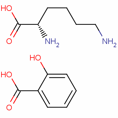 L-賴氨酸單水楊酸鹽結(jié)構(gòu)式_57282-48-1結(jié)構(gòu)式