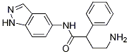 4-Amino-n-(1h-indazol-5-yl)-2-phenyl-butyramideStructure,574726-31-1Structure 4-Amino-n-(1h-indazol-5-yl)-2-phenyl-butyramide Structure,574726-31-1Structure