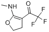(9ci)-1-[4,5-二氫-2-(甲基氨基)-3-呋喃]-2,2,2-三氟-乙酮結(jié)構(gòu)式_574749-64-7結(jié)構(gòu)式