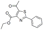 Ethyl5-acetyl-2-phenylthiazole-4-carboxylateStructure,57560-93-7Structure Ethyl5-acetyl-2-phenylthiazole-4-carboxylate Structure,57560-93-7Structure