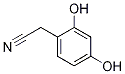 2-(2,4-Dihydroxyphenyl)acetonitrileStructure,57576-34-8Structure 2-(2,4-Dihydroxyphenyl)acetonitrile Structure,57576-34-8Structure
