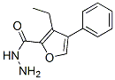 (9ci)-3-乙基-4-苯基-2-呋喃羧酸肼結(jié)構(gòu)式_576169-70-5結(jié)構(gòu)式