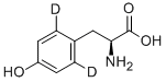 L-酪氨酸-d2(苯基-2,6-d2)結構式_57746-15-3結構式