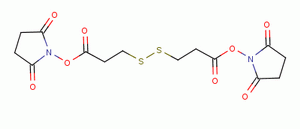 3,3’-Dithiodipropionic acid di(n-succinimidyl ester)Structure,57757-57-0Structure 3,3’-Dithiodipropionic acid di(n-succinimidyl ester) Structure,57757-57-0Structure