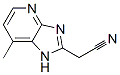 1H-imidazo[4,5-b]pyridine-2-acetonitrile, 7-methyl- (9ci) Structure,577777-13-0Structure