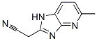 1H-imidazo[4,5-b]pyridine-2-acetonitrile, 5-methyl- (9ci) Structure,577777-16-3Structure