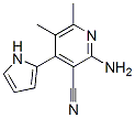 (9ci)-2-氨基-5,6-二甲基-4-(1H-吡咯-2-基)-3-吡啶甲腈結(jié)構(gòu)式_577989-69-6結(jié)構(gòu)式