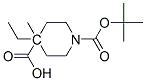 1,4-Piperidinedicarboxylic acid, 4-ethyl-, 1-(1,1-dimethylethyl) 4-methyl esterStructure,578021-55-3Structure 1,4-Piperidinedicarboxylic acid, 4-ethyl-, 1-(1,1-dimethylethyl) 4-methyl ester Structure,578021-55-3Structure