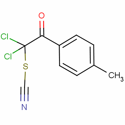 1,1-Dichloro-2-oxo-2-p-tolylethyl thiocyanateStructure,58077-61-5Structure 1,1-Dichloro-2-oxo-2-p-tolylethyl thiocyanate Structure,58077-61-5Structure