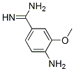 Benzenecarboximidamide,4-amino-3-methoxy-(9ci)Structure,582307-05-9Structure Benzenecarboximidamide,4-amino-3-methoxy-(9ci) Structure,582307-05-9Structure