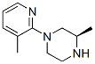 Piperazine,3-methyl-1-(3-methyl-2-pyridinyl)-,(3r)-(9ci)Structure,582325-38-0Structure Piperazine,3-methyl-1-(3-methyl-2-pyridinyl)-,(3r)-(9ci) Structure,582325-38-0Structure