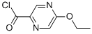 Pyrazinecarbonyl chloride,5-ethoxy-(9ci)Structure,58333-67-8Structure Pyrazinecarbonyl chloride,5-ethoxy-(9ci) Structure,58333-67-8Structure