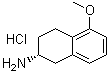(R)-(+)-5-甲氧基-2-氨基四氫化萘鹽酸鹽結構式_58349-15-8結構式