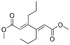 (2E,4e)-3,4-dipropyl-2,4-hexadienedioic acid dimethyl esterStructure,58367-40-1Structure (2E,4e)-3,4-dipropyl-2,4-hexadienedioic acid dimethyl ester Structure,58367-40-1Structure