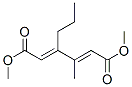(2E,4e)-3-methyl-4-propyl-2,4-hexadienedioic acid dimethyl esterStructure,58367-43-4Structure (2E,4e)-3-methyl-4-propyl-2,4-hexadienedioic acid dimethyl ester Structure,58367-43-4Structure