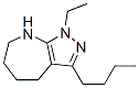 (9ci)-3-丁基-1-乙基-1,4,5,6,7,8-六氫-吡唑并[3,4-b]氮雜卓結(jié)構(gòu)式_583811-95-4結(jié)構(gòu)式