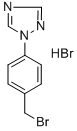 1-[4-(Bromomethyl)phenyl]-1h-1,2,4-triazole Structure,58419-69-5Structure