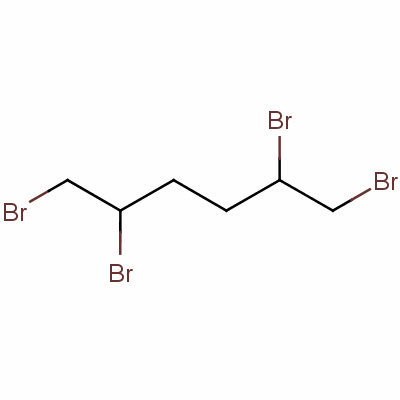 1,2,5,6-TetrabromohexaneStructure,58443-86-0Structure 1,2,5,6-Tetrabromohexane Structure,58443-86-0Structure