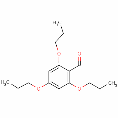 2,4,6-三丙氧基苯甲醛結構式_58470-10-3結構式