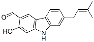 2-Hydroxy-7-(3-methyl-2-butenyl)-9h-carbazole-3-carbaldehydeStructure,58523-27-6Structure 2-Hydroxy-7-(3-methyl-2-butenyl)-9h-carbazole-3-carbaldehyde Structure,58523-27-6Structure