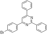 4-(4-Bromophenyl)-2,6-diphenylpyrimidineStructure,58536-46-2Structure 4-(4-Bromophenyl)-2,6-diphenylpyrimidine Structure,58536-46-2Structure