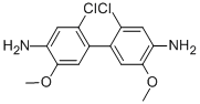 2,2-Dichloro-5,5-dimethoxybenzidineStructure,5855-70-9Structure 2,2-Dichloro-5,5-dimethoxybenzidine Structure,5855-70-9Structure