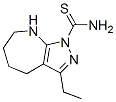 (9ci)-3-乙基-5,6,7,8-四氫-吡唑并[3,4-b]氮雜卓-1(4h)-硫代甲酰胺結(jié)構(gòu)式_585514-99-4結(jié)構(gòu)式