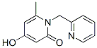 (9ci)-4-羥基-6-甲基-1-(2-吡啶甲基)-2(1H)-吡啶酮結(jié)構(gòu)式_586378-69-0結(jié)構(gòu)式