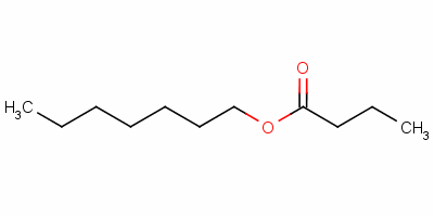 Heptyl butyrateStructure,5870-93-9Structure Heptyl butyrate Structure,5870-93-9Structure