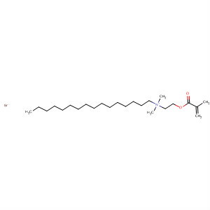 N-(2-(異丁烯酰基氧基)乙基)-N,N-二甲基十六烷-1-溴化銨結(jié)構(gòu)式_58710-34-2結(jié)構(gòu)式