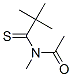 Acetamide,n-(2,2-dimethyl-1-thioxopropyl)-n-methyl-Structure,58832-31-8Structure Acetamide,n-(2,2-dimethyl-1-thioxopropyl)-n-methyl- Structure,58832-31-8Structure