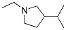 (9CI)-1-乙基-3-(1-甲基乙基)-吡咯烷結(jié)構(gòu)式_588672-49-5結(jié)構(gòu)式