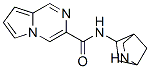 (9CI)-N-2-氮雜雙環(huán)[2.2.1]-5-庚基吡咯并[1,2-a]吡嗪-3-羧酰胺結構式_588725-33-1結構式