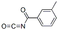 3-Methylbenzoyl isocyanateStructure,5893-29-8Structure 3-Methylbenzoyl isocyanate Structure,5893-29-8Structure