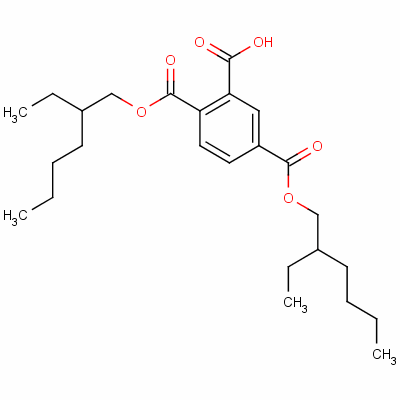 Bis(2-ethylhexyl) hydrogen benzene-1,2,4-tricarboxylateStructure,58978-43-1Structure Bis(2-ethylhexyl) hydrogen benzene-1,2,4-tricarboxylate Structure,58978-43-1Structure