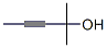2-甲基-3-戊炔-2-醇結(jié)構(gòu)式_590-38-5結(jié)構(gòu)式
