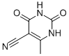 6-Methyl-2,4-dioxo-1,2,3,4-tetrahydropyrimidine-5-carbonitrileStructure,5900-40-3Structure 6-Methyl-2,4-dioxo-1,2,3,4-tetrahydropyrimidine-5-carbonitrile Structure,5900-40-3Structure