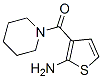3-(哌啶-1-基羰基)噻吩-2-胺結(jié)構(gòu)式_590351-58-9結(jié)構(gòu)式